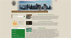 Desktop Screenshot of polskiwilk.org.pl