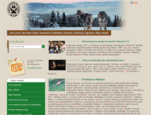 Tablet Screenshot of polskiwilk.org.pl